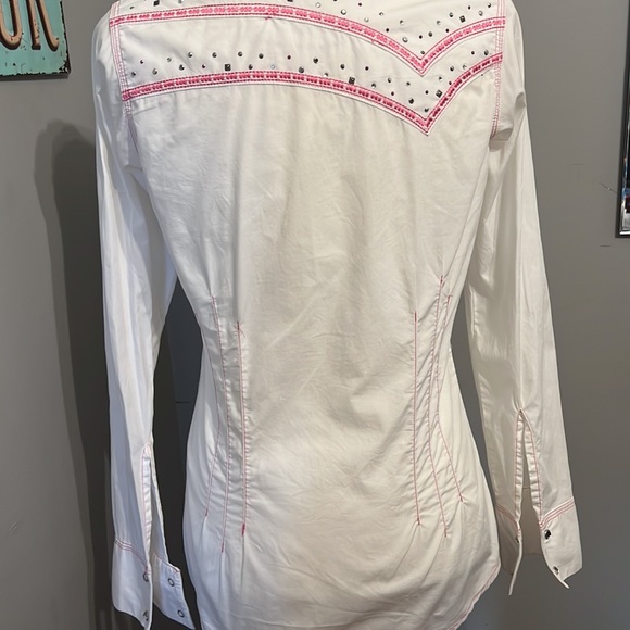 Rock by Wrangler Western Wear Shirt - Picture 6 of 9